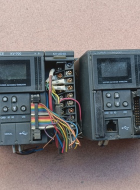 议价基恩士plcKV700带模块KVAD40