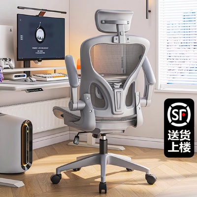人体工学电竞椅子护腰电脑椅家用舒适久坐办公室办公座椅