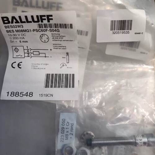 BALLUFF巴鲁夫传感器BES02W3BESM08G1-议价