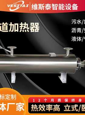 管道加热器EX空气加热器氮气加热器高温水循环压缩气液体电加热器