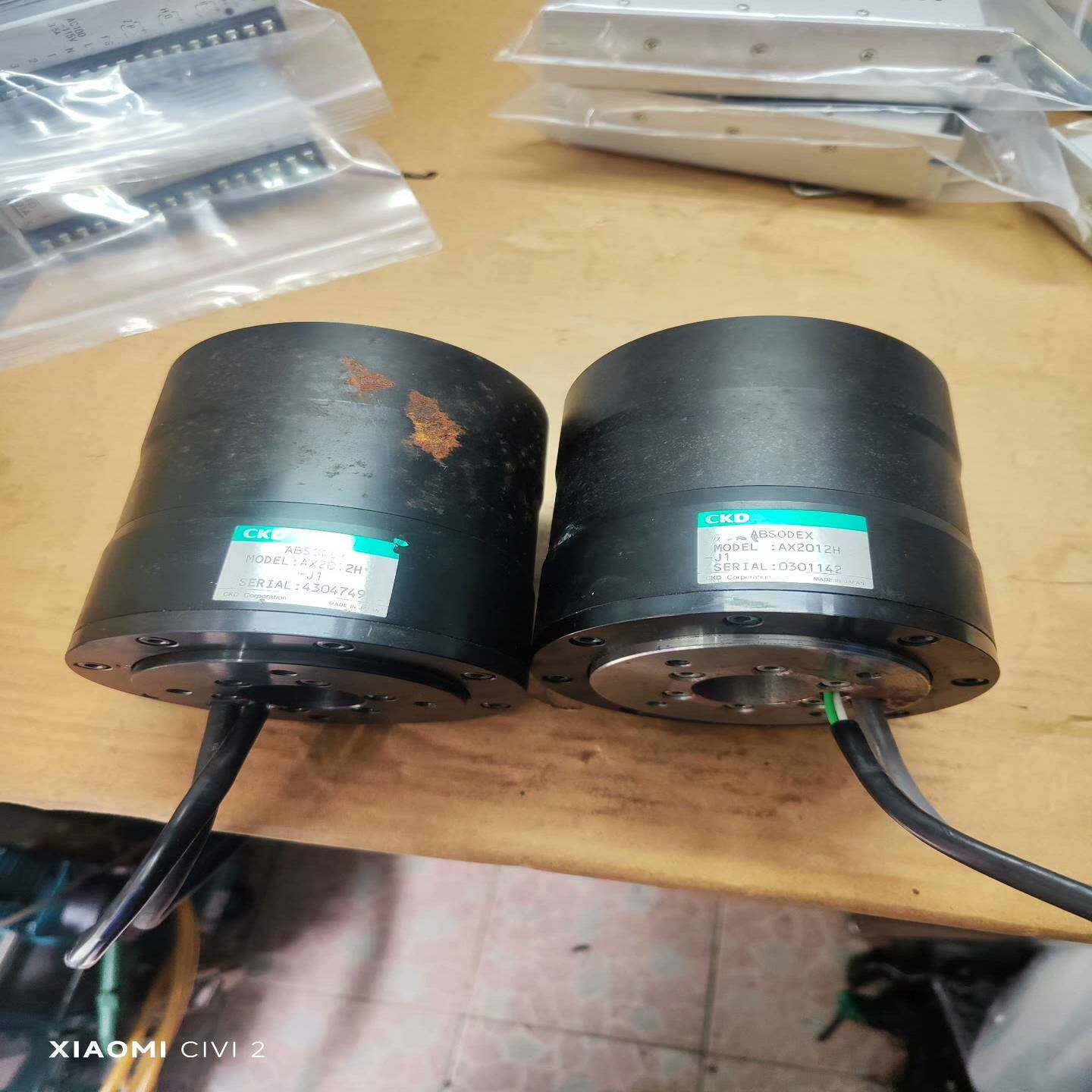 AX2012H-J1  CKD DD马达，拆机的，线不长，没一议价商品