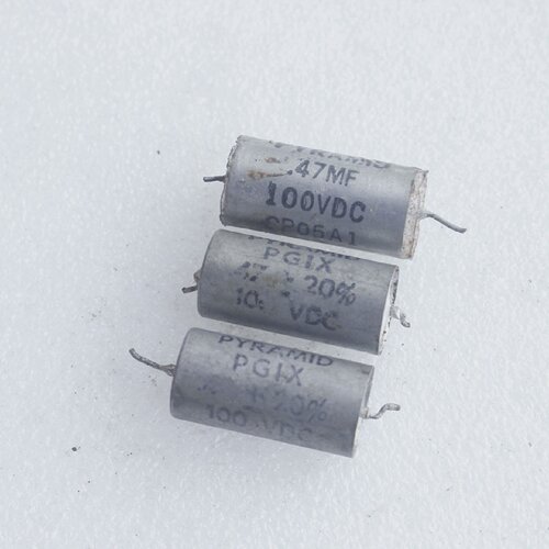 美国拆机PYRAMID0.47uf100V思碧0.68uf200V音响胆机油浸耦合电容