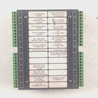 Praxis 98.6.032.702 ID 114 Placa IO Rev DA W15832010DA