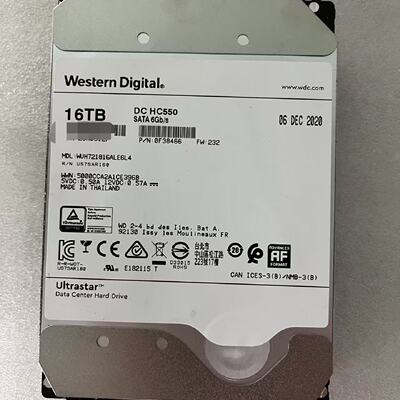 Western Digital 16TB HC550 SAT-询价