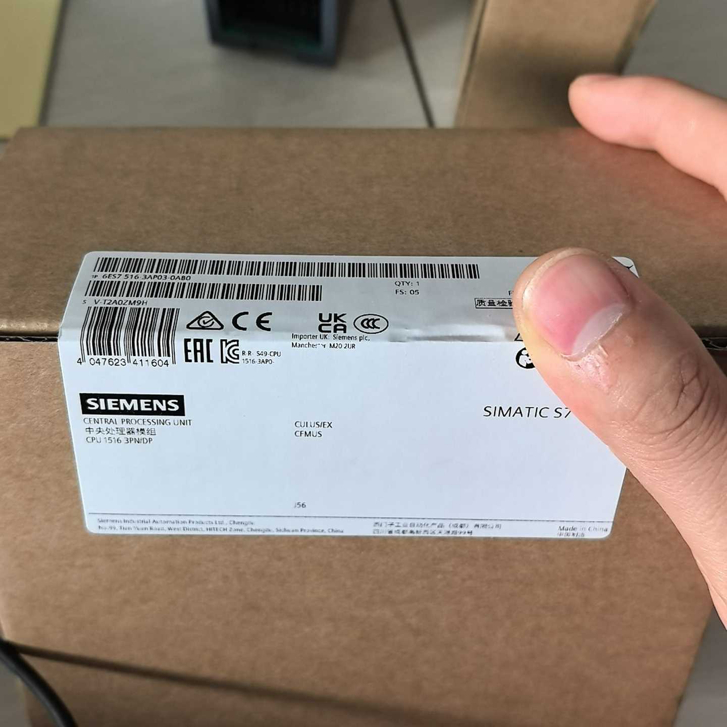 （议价）CPU模块6ES7516-3AP03-0AB0保