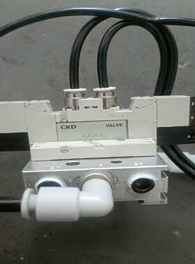 CKD电磁阀4GA129-E2带阀体接头。拿回去就能用，【白零商行】