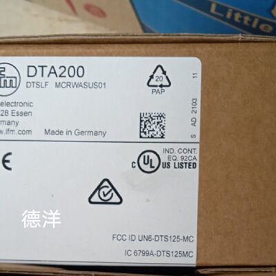 议价IFM易福门DTA200感测器全新原装进口 议价