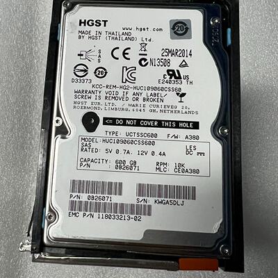 HGST/日立  HUC109060CSS600 600G-询价