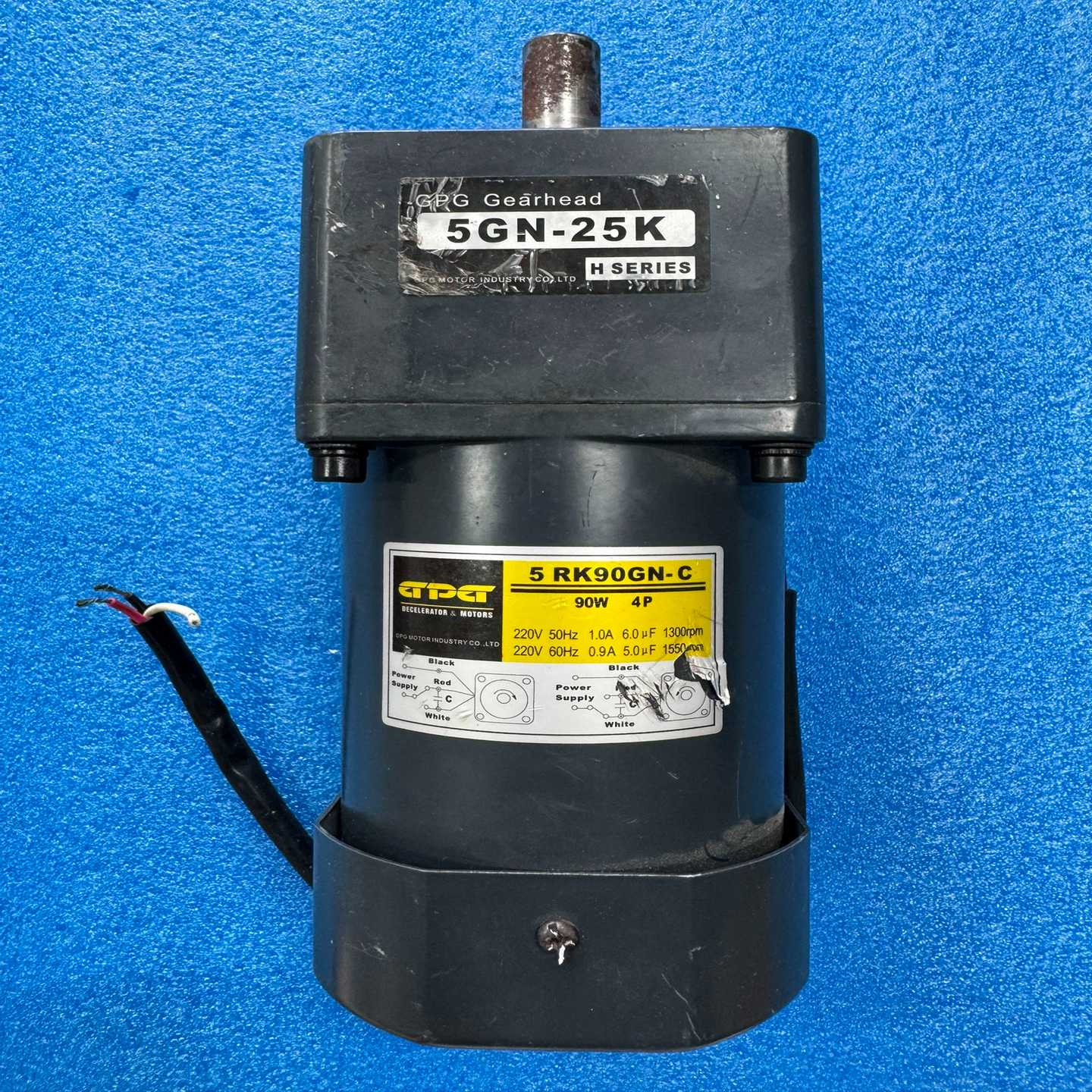 【议价】5RK90GN-C5GN-25K台邦调速电机90w+带减速