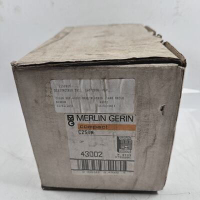Merlin Gerin C250N 43002 Compact Circuit Breaker