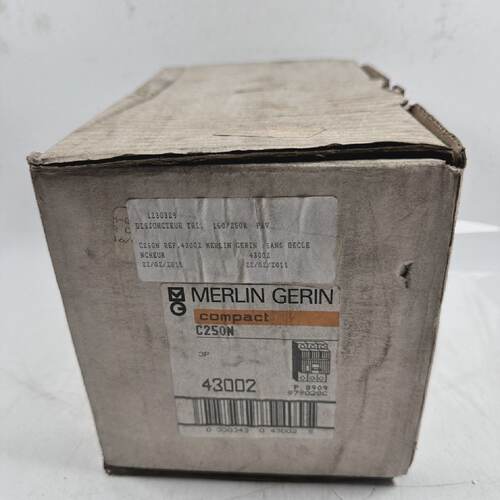 Merlin Gerin C250N 43002 Compact Circuit Breaker
