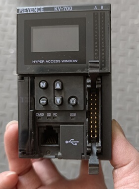 基恩士控制器KV700实物拍摄成色不错上电没显示-议价