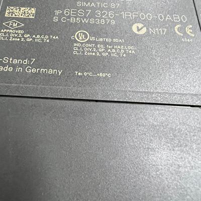 询价模块6ES7326-1RF00-0AB0 库存8个，无议价