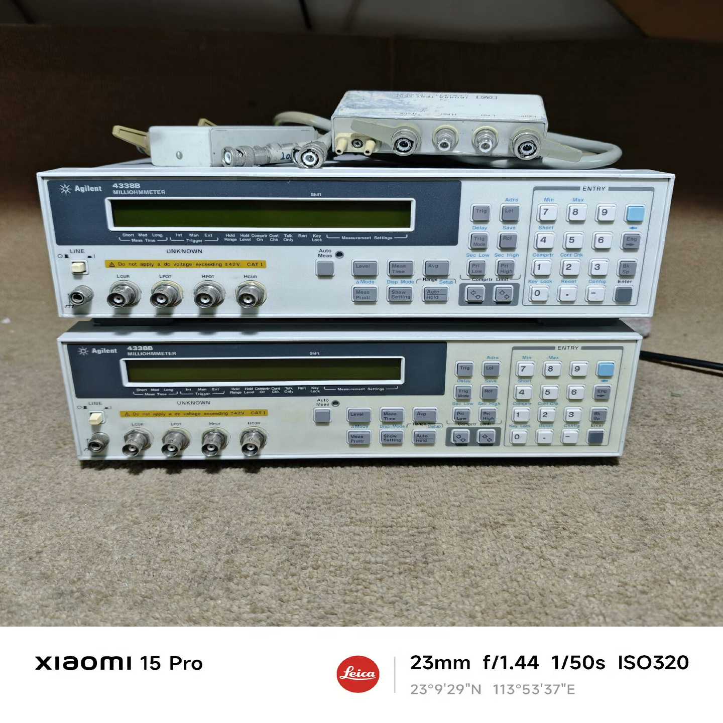安捷伦Agilent4338B电阻表，功能正常，，询价