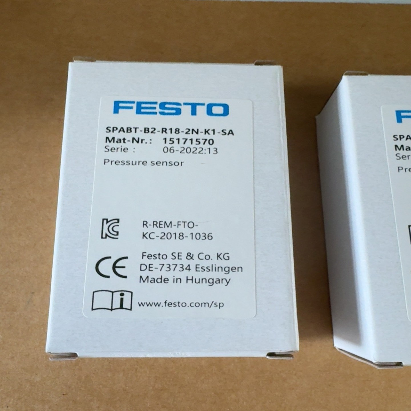 【请询价】FESTO费斯托压力传感器SPABT-B2-R18-2N-K