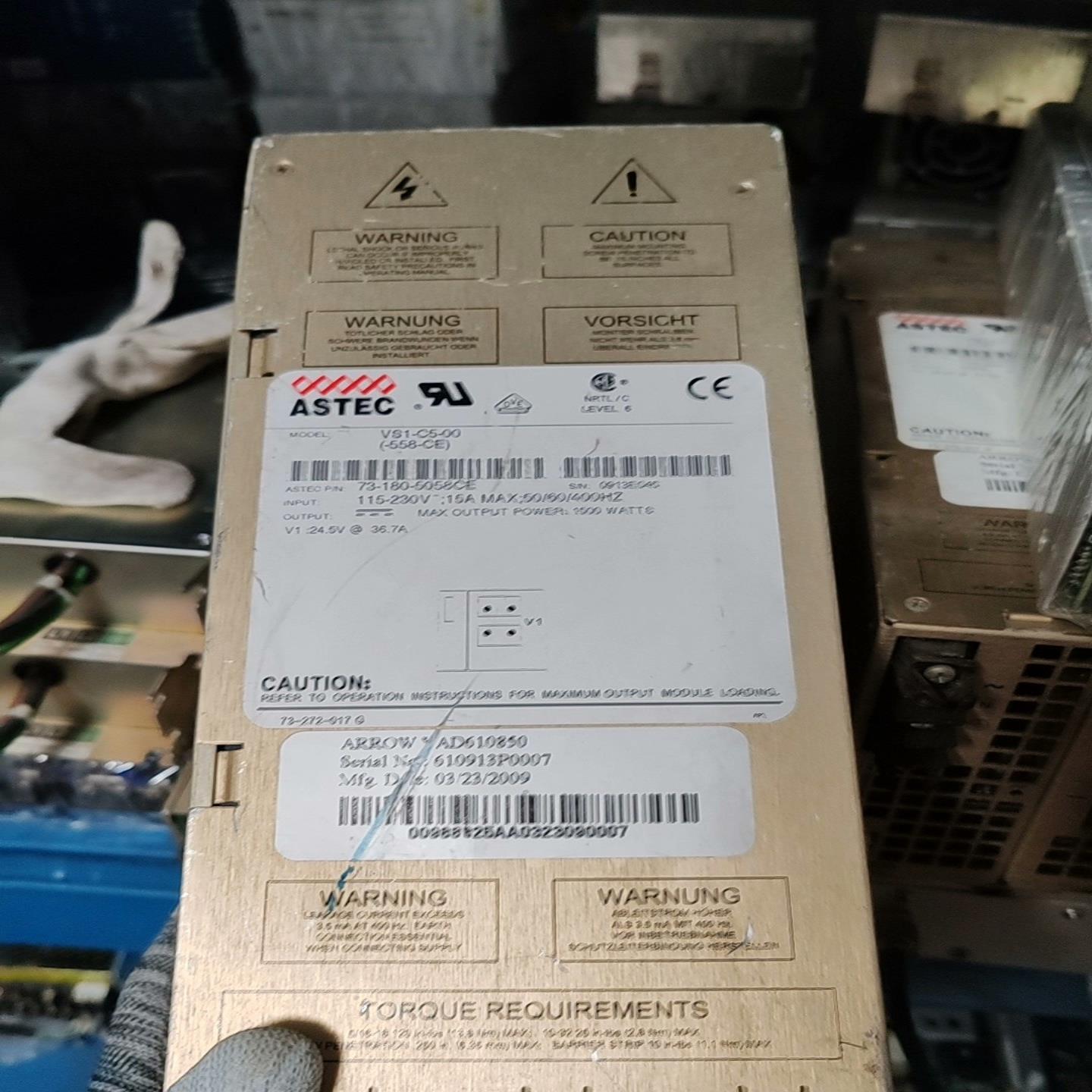 ASTEC电源VS1-C5-00（558-CE），实物询价