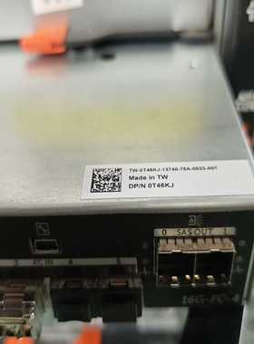 询价~DELL 戴尔MD3860f控制器 FC光纤 W45CK/T