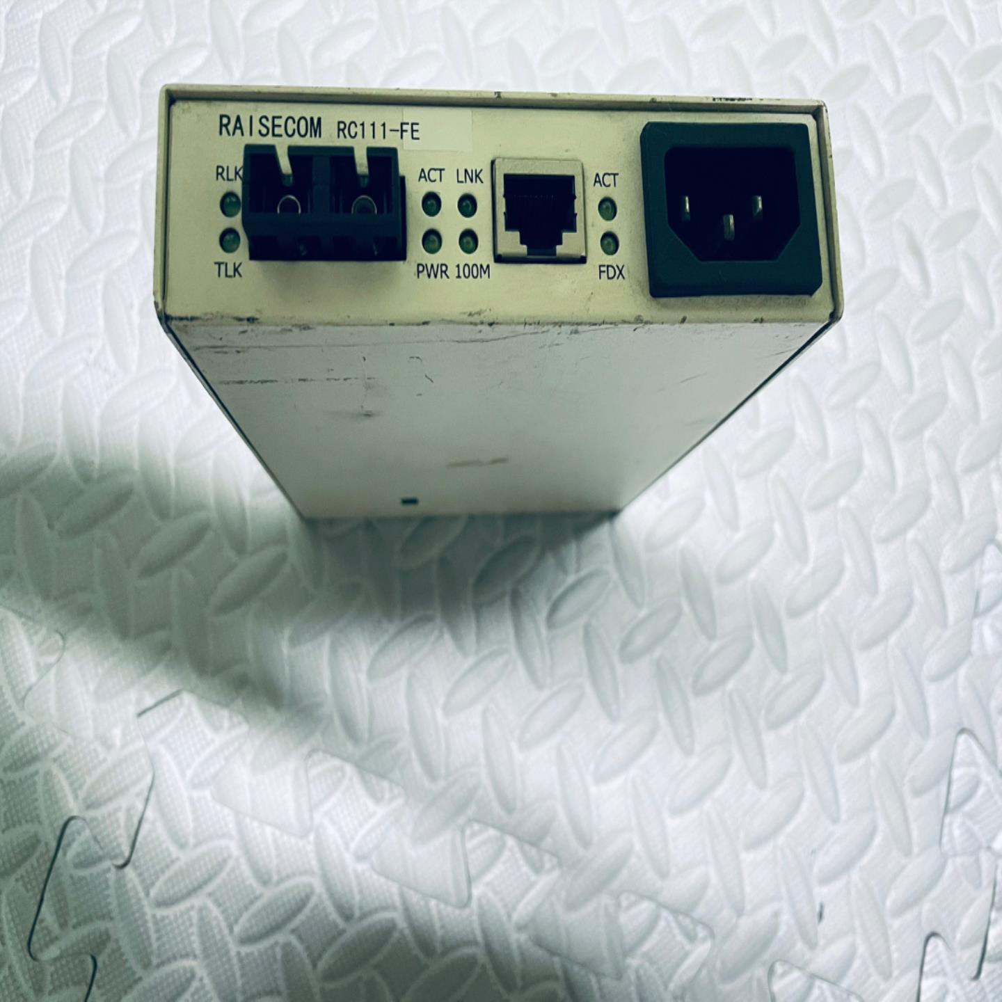 瑞斯康达光电转换器RC111-FE-S1 单模双纤百兆SC接