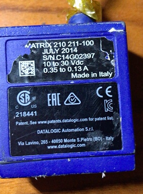 得利捷DatalogicMatrix210N读码器不知好-议价