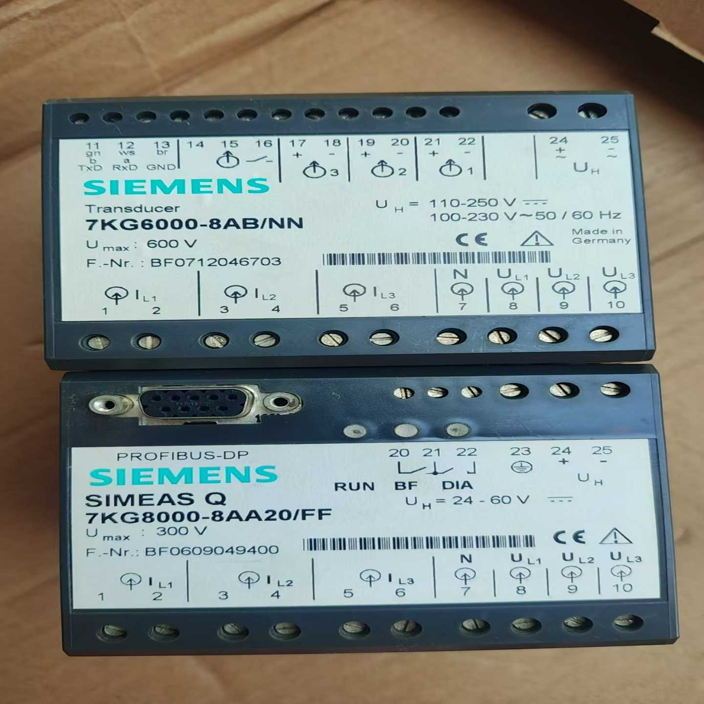 西门子电源模块7KG8000-8AA20/FF--议价商品