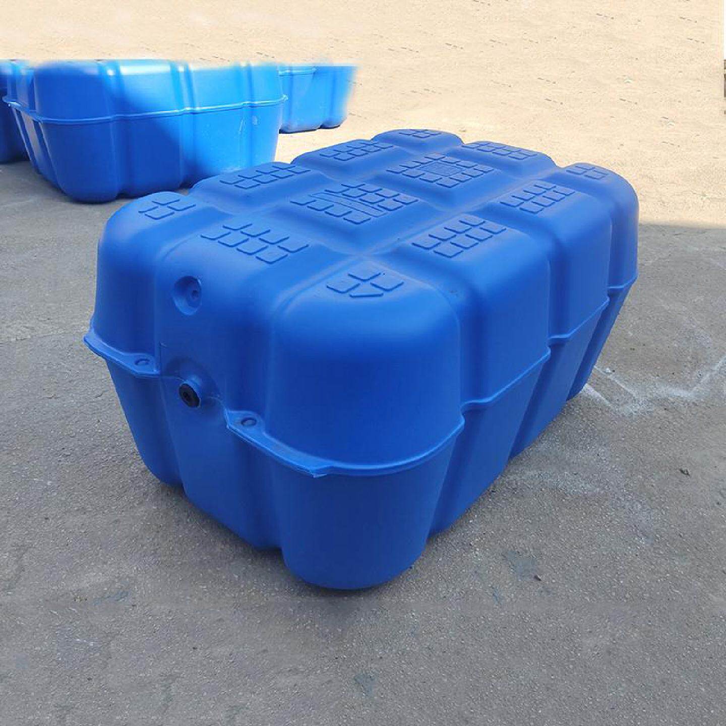 水上平台搭建专用PE塑料网箱养殖浮筒特大号泡沫浮桶浮桥小号码头