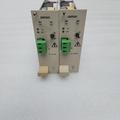 ABB 560PSU01 2460VDC POWER SUPPLY 1KGT006600R0001 PN 1496013