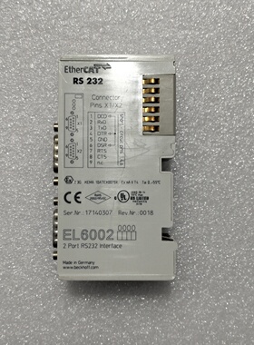 BECKHOFF EL6002 EtherCAT RS232-询