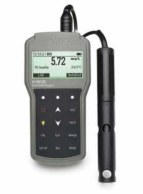 意大利哈纳HI98195多参数水质分析测定仪电导率EC水质T分析仪