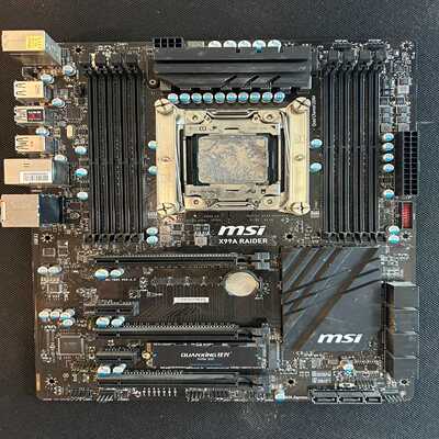 （议价）MSI微星X99ARAIDER主板，X99芯片组，支持E5