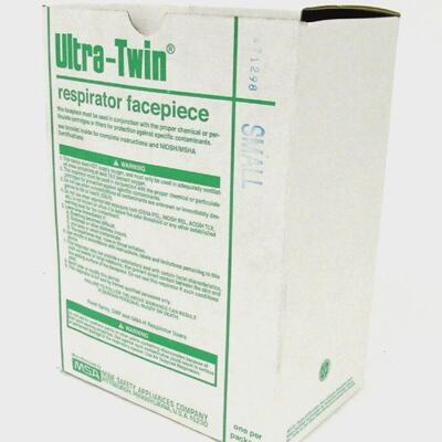 NEW MSA ULTRA TWIN 471298 SIZE SMALL RESPIRATOR FACEPIECE