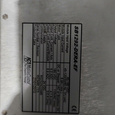 议价康乐驱动器，SB1292-DERA-EF，实物拍摄，功能包好