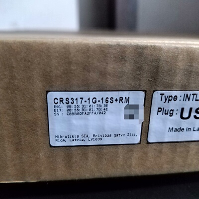 Mikrotik CRS317-1G-16SRM 云-议价