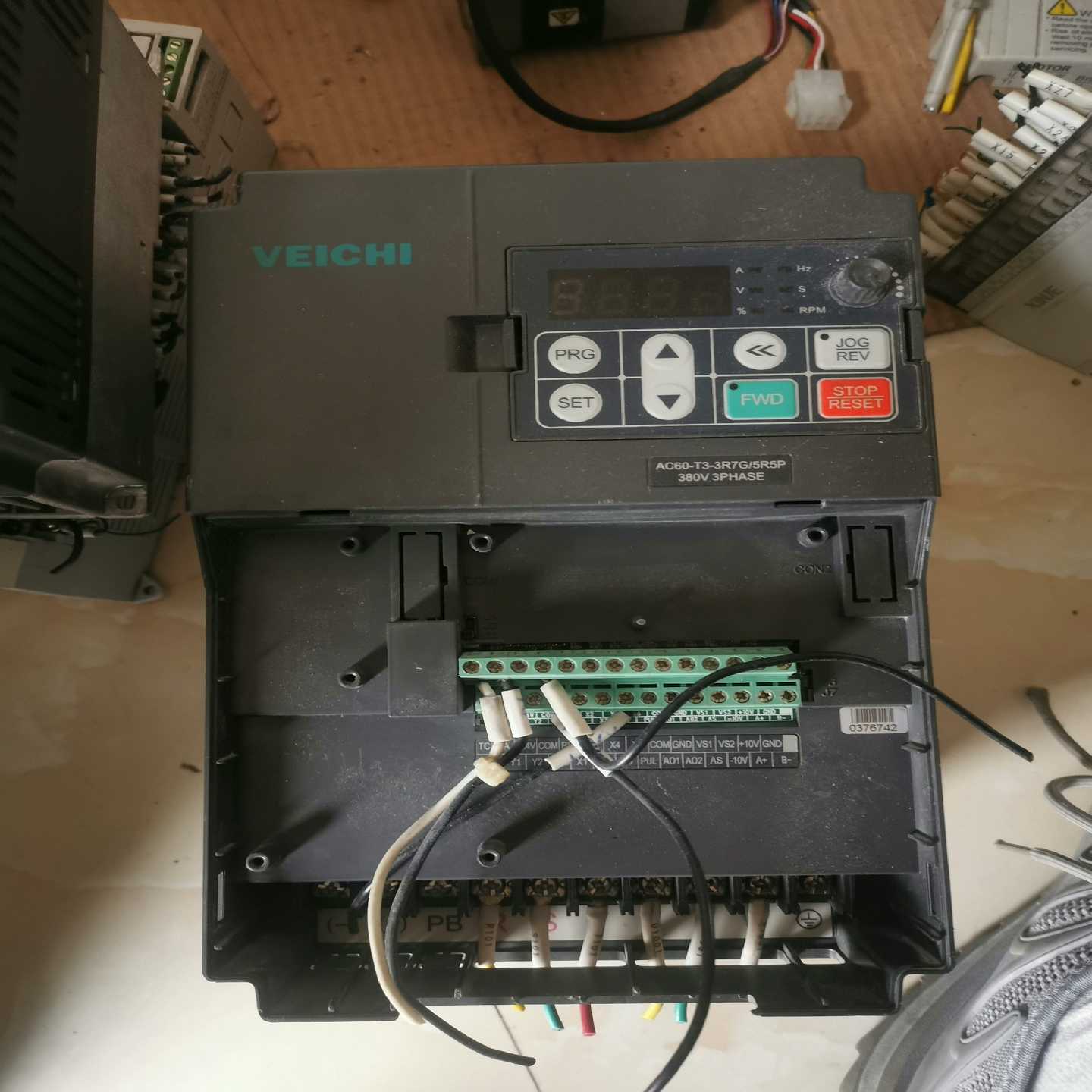 伟创变频器，AC60-T3-3R7G／5R5P380v3询价