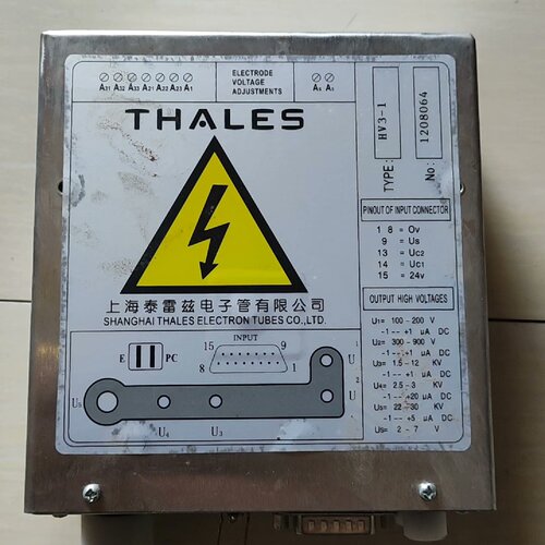 询价-泰雷兹THALES高压电源外观成色如图机板里面好的外