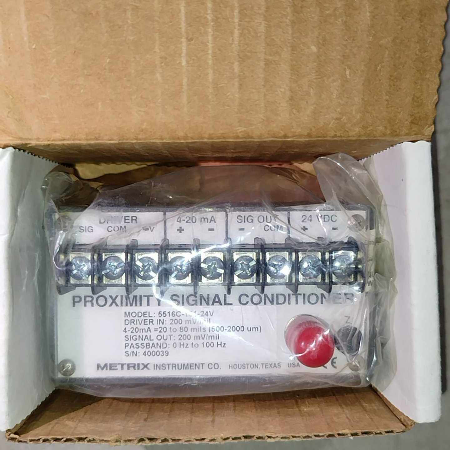 5516C-101-24VMETRIX迈确变送器【询价】