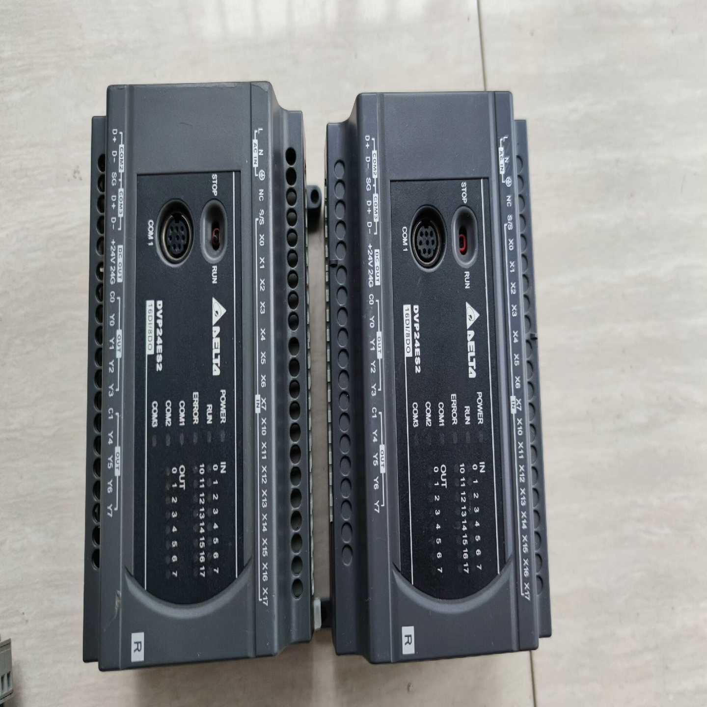 【议价】台达PLCDVP24ES200R成色实物图,功能正常,单台