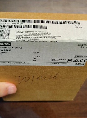 【询价】6ES7 331-7KF02-0AB0 议价