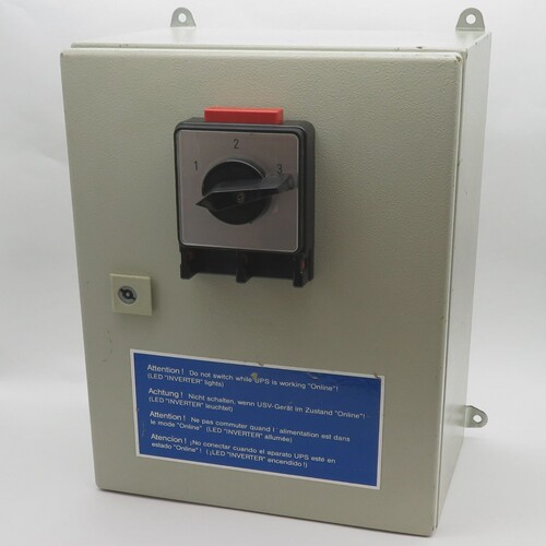 Bypass-SchalterHandumgehungfrUSV-Ger?te100A22kW400VB