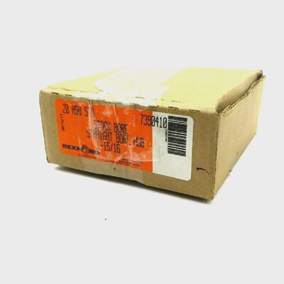 NEW REXNORD 7390410 20 HSB STD STOCK BORE STRAIGHT BORE HUB