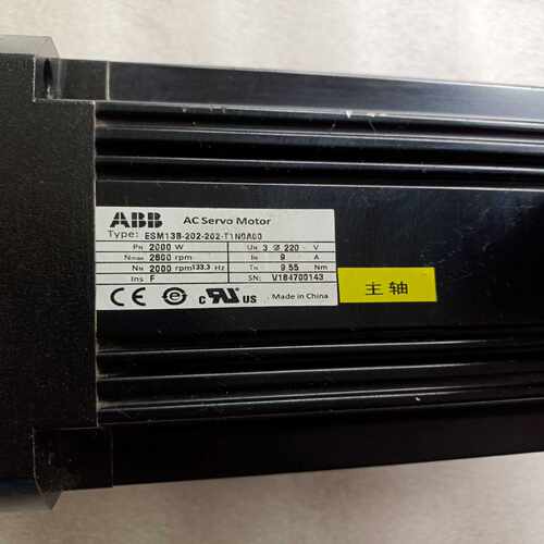 咨询-ABB伺服电机ESM13B-202-202-T1N0A00