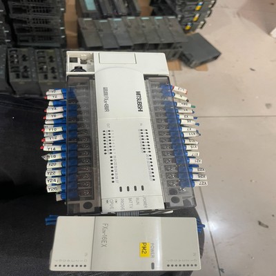 三菱PLC模块FX2N48MR-001。带扩展模块FX2N---议价商品