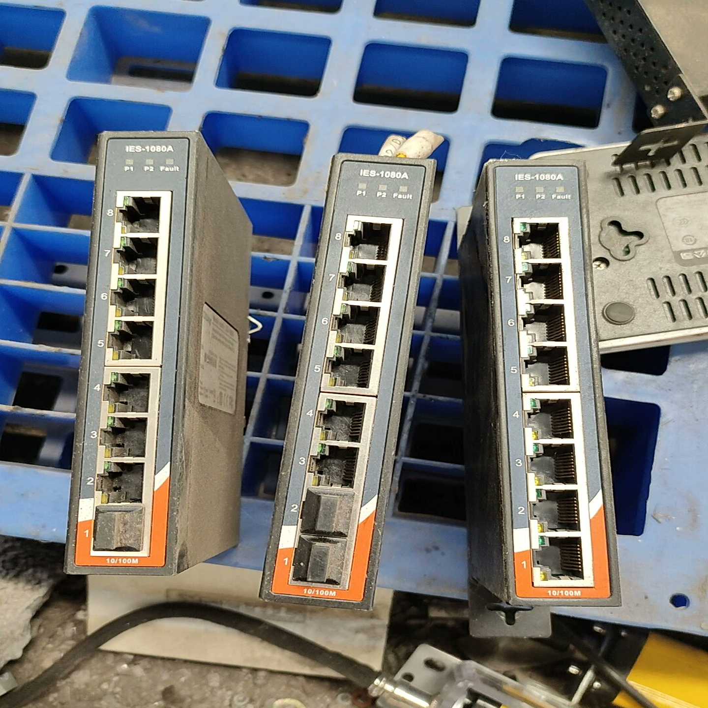 ORing工业以太网交换机，IES-1080A，实物拍摄，成-议价