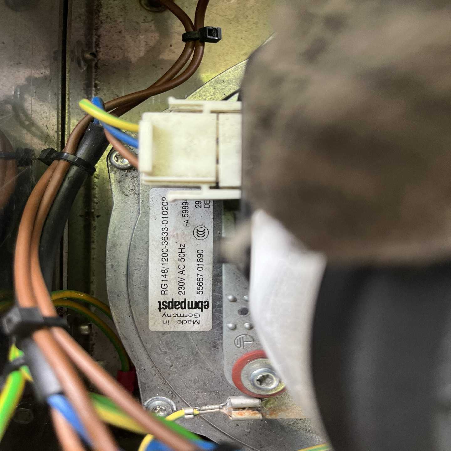 德国ebm原装RG148变频无刷风机，拆机原装正品，有需要--议价商品