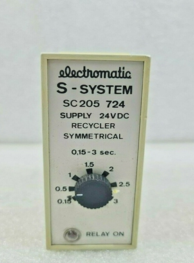 ELECTROMATICS-SYSTEMSC205724RECYCLERSYMMETRICAL24VDC