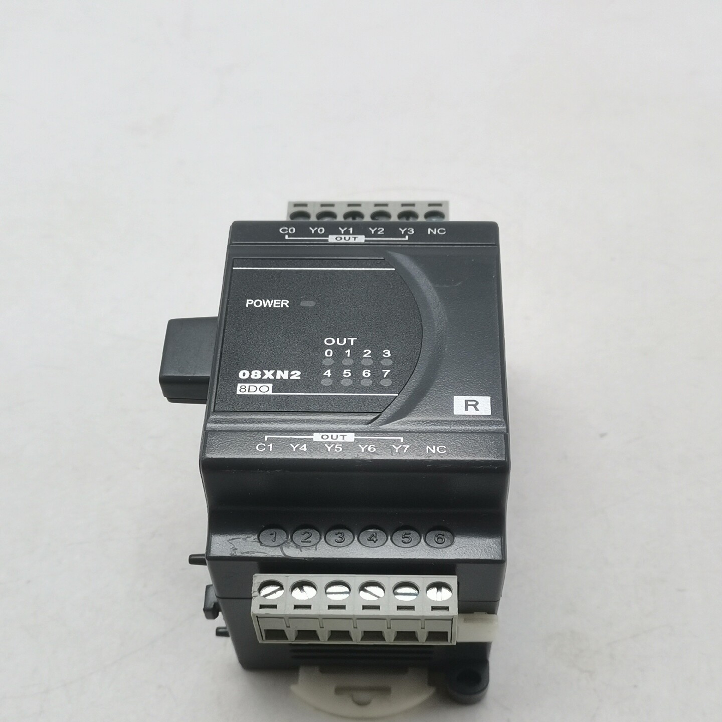 DVP08XN211R台达PLC数字量输出模块，所有点位已测--议价商品