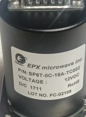 EPX射频同轴开关SP4T0A18ATC002，议价商品