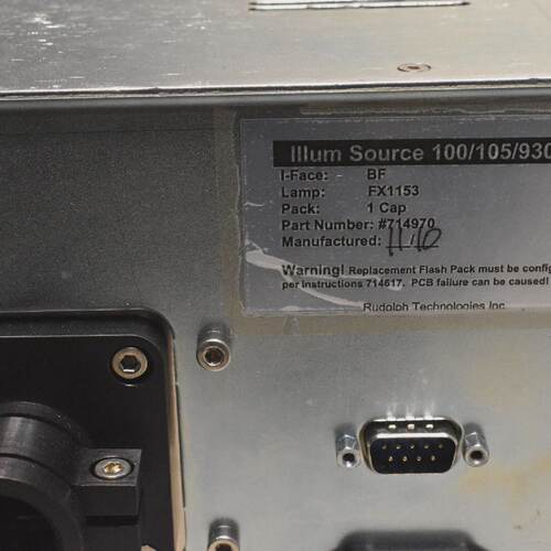 August Rudolph Technology 100105930BF Illum Source  Lamp  FX