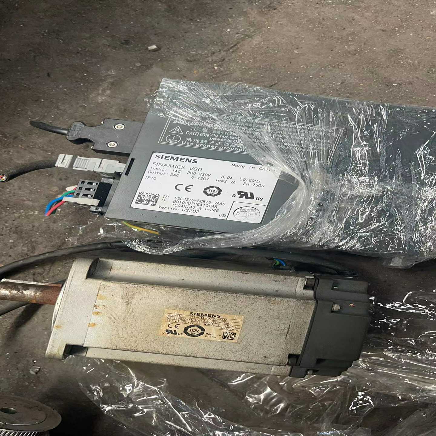 咨询-750WV80系列电机驱动套装1FL4044-0A