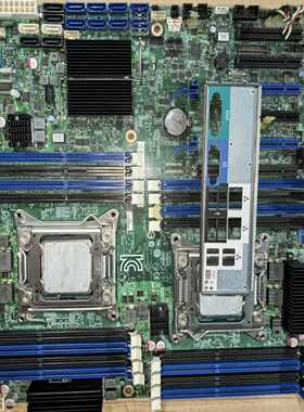（议价）Intel服务器主板，型号S2600CP，双路CPU插槽。8