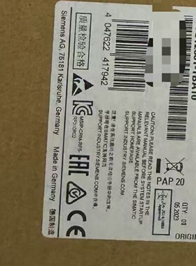 【询价】6GT2801-1BA10 射频RF读取器 已适用